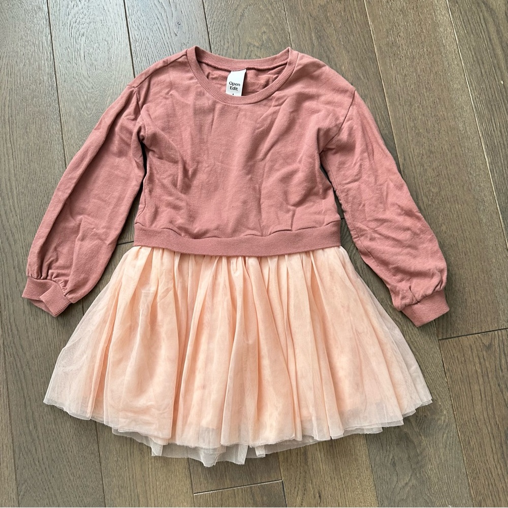 Open Edit Pink Knit Sweater